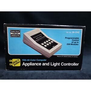 New Radio Shack TRS-80 Color Computer Programmable Appliance Light Controller